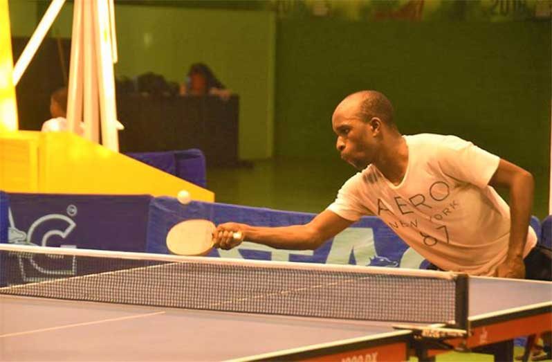 Nigel Bryan in action