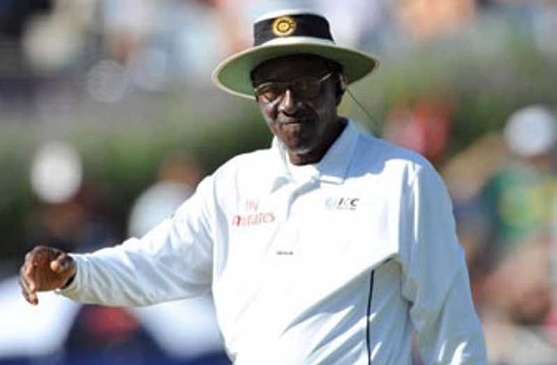 Former Test umpire, Steve Bucknor