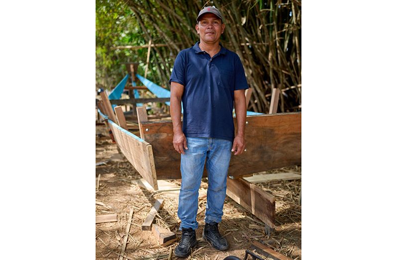 Boatbuilder and instructor, Mitchell Rogers (Samuel Maughn photo)