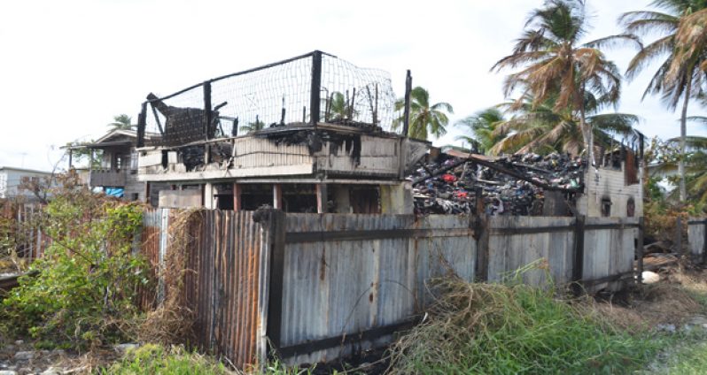 The bond that was gutted by fire