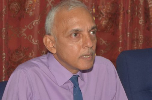 Communities Minister Ronald Bulkan