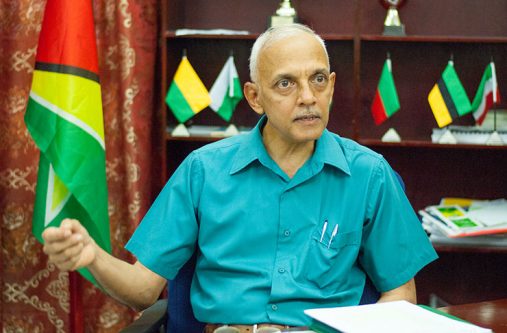 Minister of Communities Ronald Bulkan