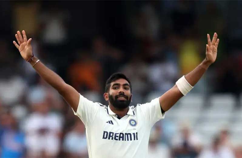 India pacer Jasprit Bumrah