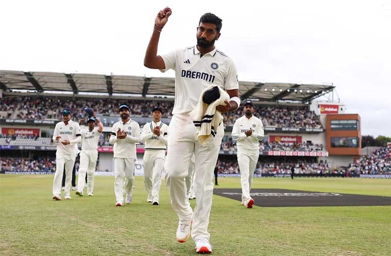 Look what Jasprit Bumrah did to Chris Woakes•Jun 22, 2025•Getty Images