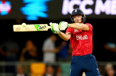 England captain Jos Buttler top-scored after winning the toss and batting (AFP)