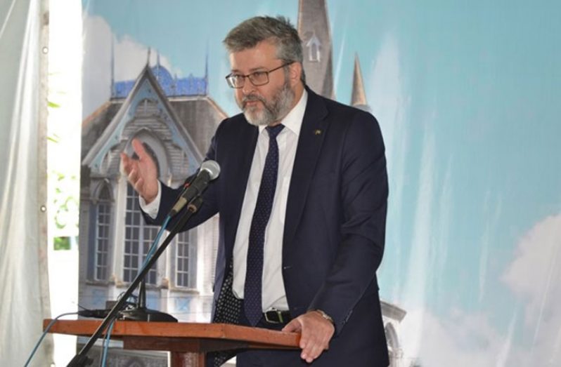 EU Ambassador to Guyana Fernando Ponz Canto
