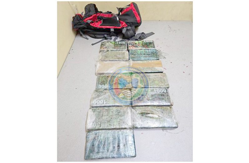 The seized narcotics