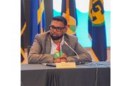 President Dr. Irfaan Ali joined several other regional heads for a closing press conference at the 48th Regular Meeting of Heads of Government of the Caribbean Community (CARICOM) in Barbados on Friday evening