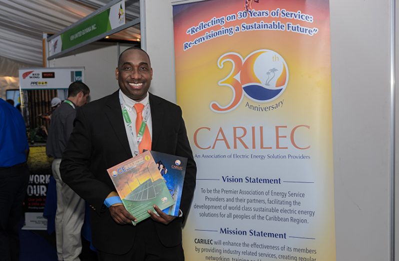 Executive Director, Caribbean Electric Utility Services Corporation (CARILEC), Dr Cletus Bertin (Delano Williams photo)