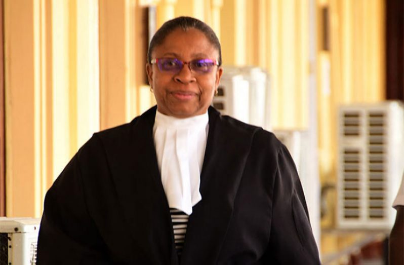 Chief Justice (ag) Roxane George-Wiltshire