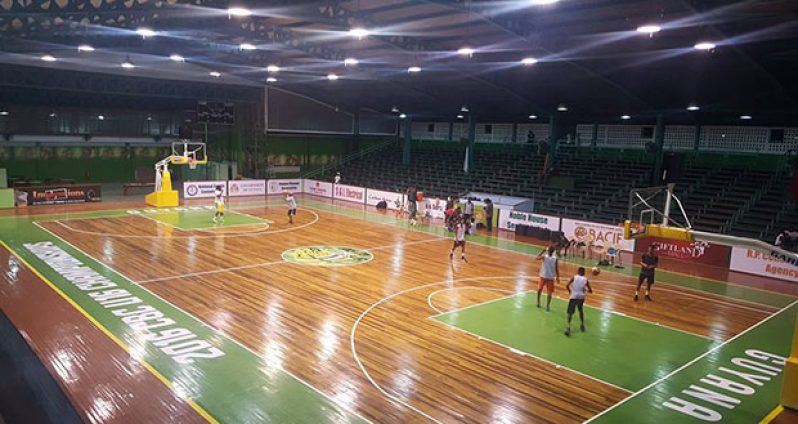 Renovated Cliff Anderson Sports Hall.