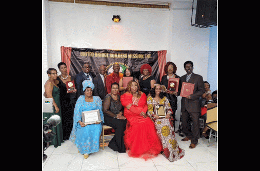 Charmaine and Bonny with the rest of awardees