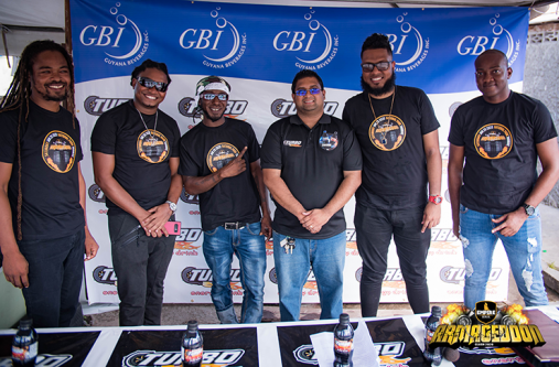 Organisers, sponsors and some of the competing sounds at the launch of the Empire Media Inc. Armageddon Sound Clash 