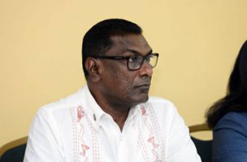Chief Medical Officer, Dr. Shamdeo Persaud