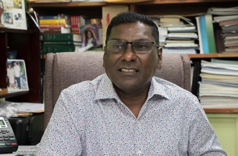 Chief Medical Officer, Dr. Shamdeo Persaud