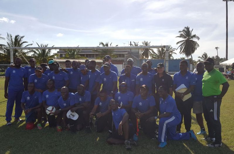 Coaches upon conclusion of the CONCACAF `D’ Licensing course