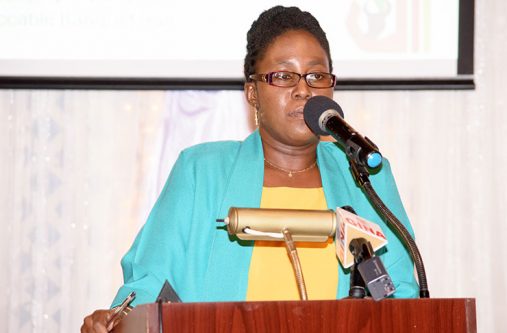 CODEX GNBS Executive Director Candelle Walcott-Bostwick discussing the importance of implementing standards established by Codex