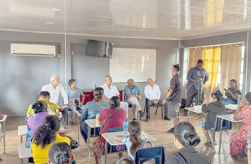 Ahead of the commencement of substantive hearings on Wednesday, the Commission of Inquiry (COI) into the sinking of the MV Barima visited Mabaruma on Monday to hear firsthand from survivors and encourage them to give evidence before the commission