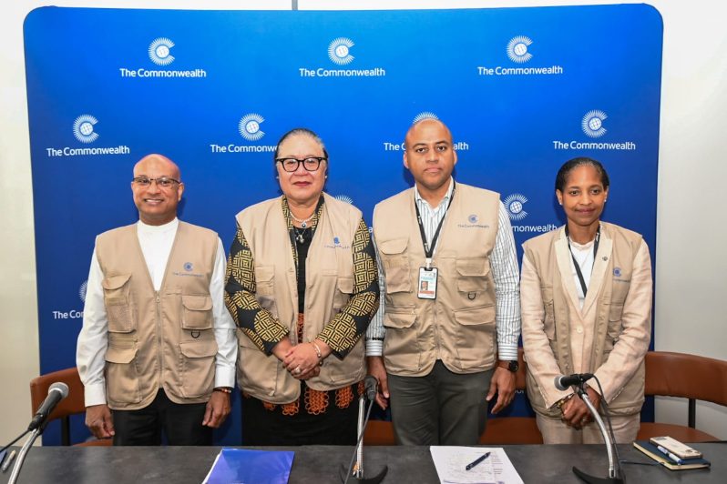 Commonwealth Election Observer mission to Guyana (Delano Williams photo)