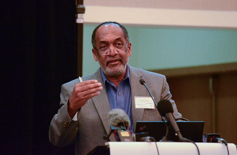 Director of the Environmental Protection Agency (EPA), Vincent Adams (Delano Williams photo)