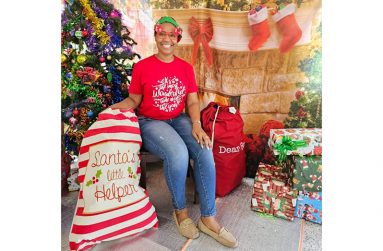 Carolyn Caesar-Murray (pictured here) along with her friends Monique Hall, Yvonne Vickerie, Nabijala Nelson, Shonis Hall and Elizabeth Gittens, are all businesswomen who have committed to bringing joy to children every year with their toy drive across several nursery schools and communities.