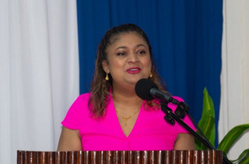 Minister of Education, Priya Manickchand (Delano Williams photos)