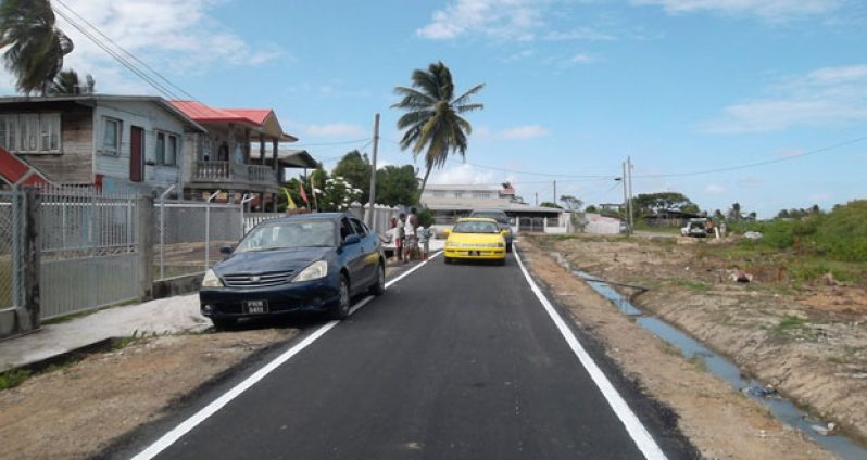 Vehicles can now smoothly traverse Groenveldt’s Main Access Road
