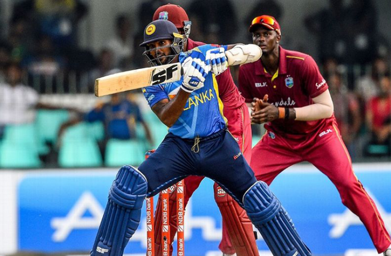 Wanindu Hasaranga kept his calm to win a tight game for Sri Lanka. (AFP via Getty Images)