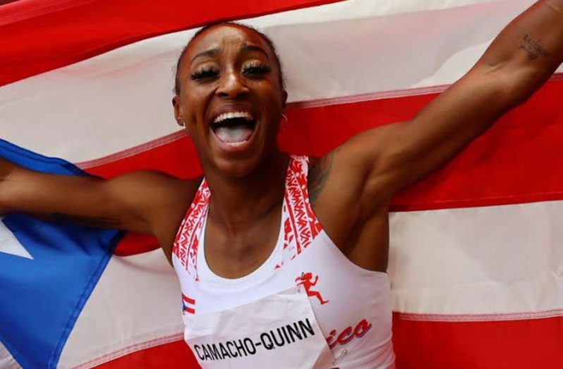 Camacho-Quinn's win was the first Olympic gold medal in athletics for Puerto Rico.