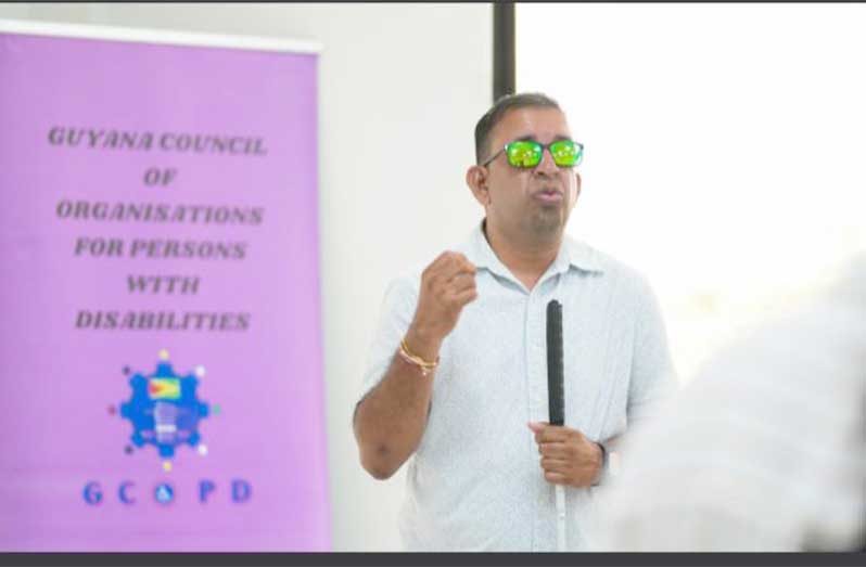 The Guyana Council of Organisations for Persons with Disabilities (GCOPD), in partnership with the Department of Education, Region Six and with support from ExxonMobil Guyana and the Board of Industrial Training, held the closing ceremony for the Independent Living Skills Day Camp for children who are visually impaired, on Friday