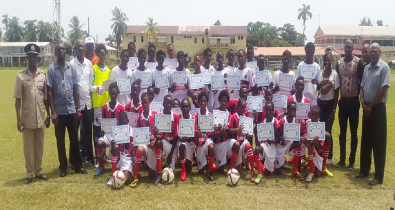 Participants of the just concluded GPF, ‘A’ Division Football summer camp