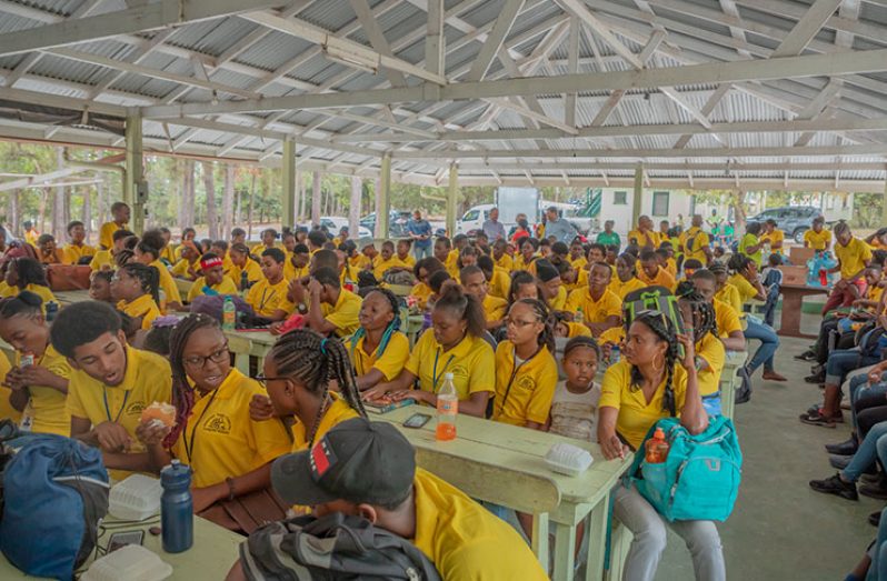 Participants of the 6th Annual STEM Camp