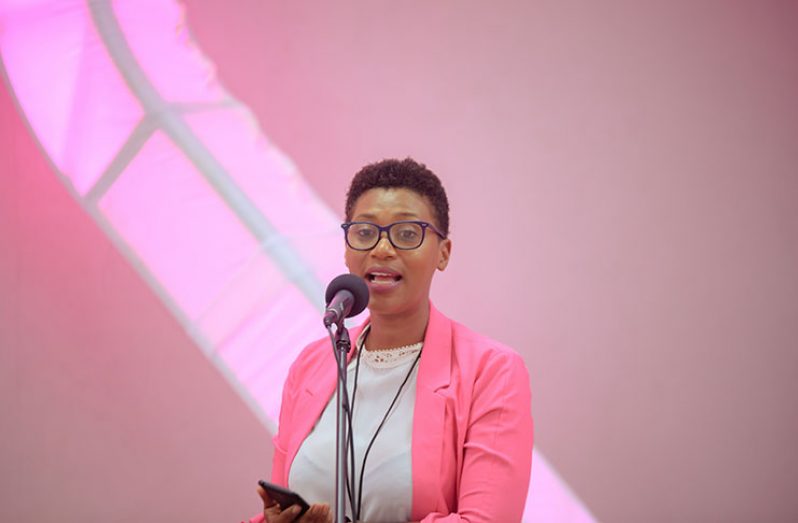 GTT’s Pinktober Coordinator, Diana Gittens