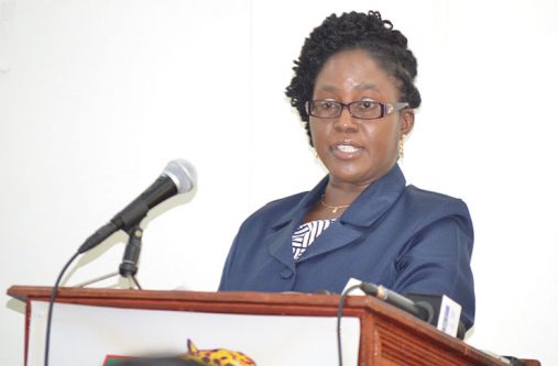GNBS Executive-Director, Candelle Walcott-Bostwick