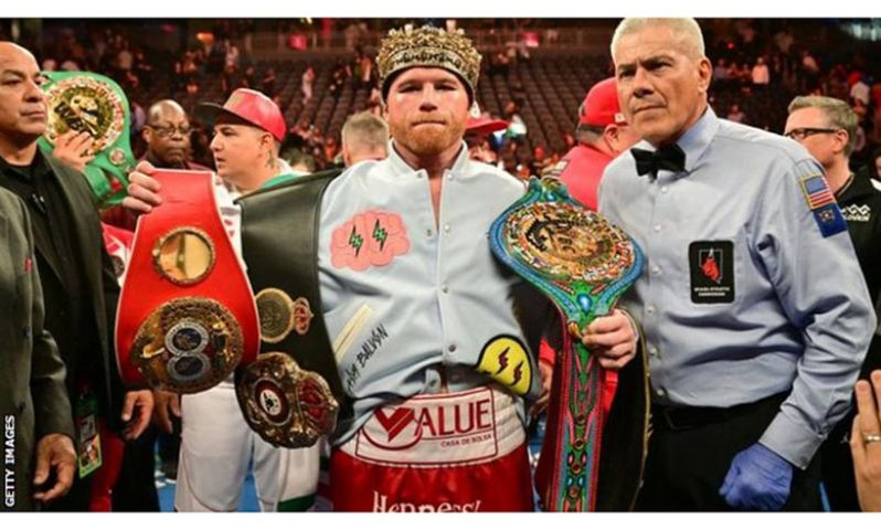 Saul 'Canelo' Alvarez is back to winning ways after a loss in his last fight.