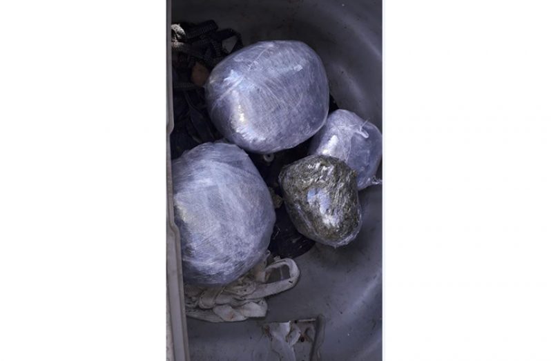 The Cannabis that was seized by the GPF