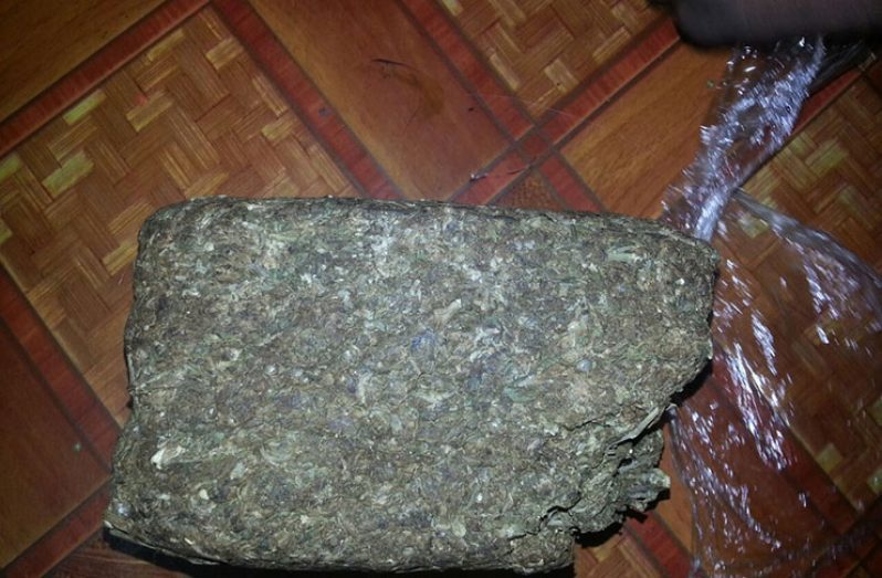 The cannabis found in the haversack