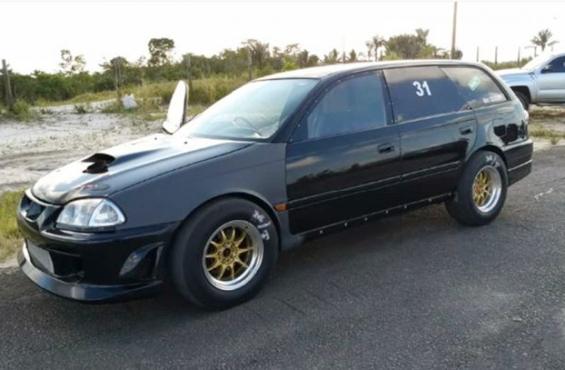 Shawn Persaud’s Toyota Caldina is expected to be a top contender.