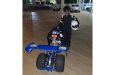 Matthew Daby and his junior dragster