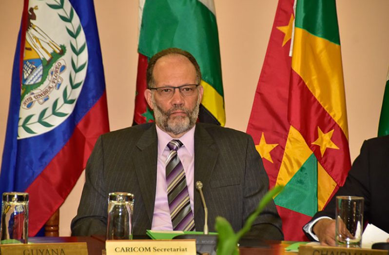 Secretary-General of CARICOM, Ambassador Irwin LaRocque