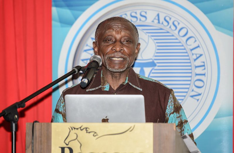 Foreign Secretary of the Ministry of Foreign Affairs, Carl Greenidge (Delano Williams photo)