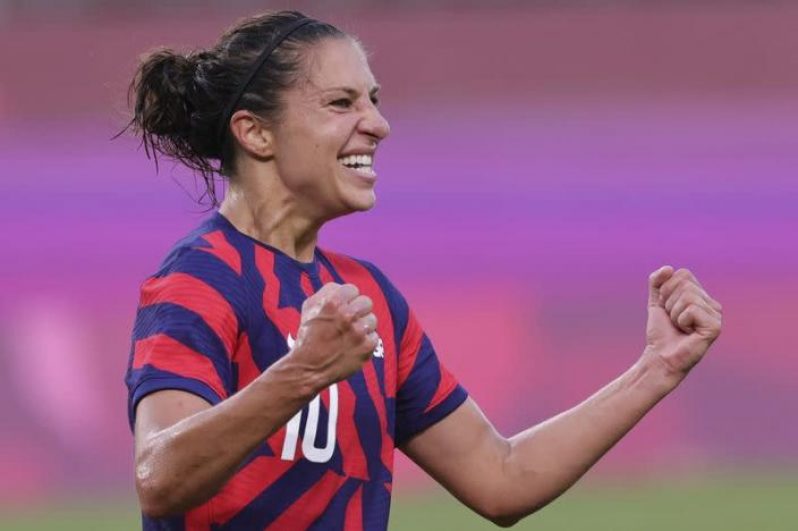 Carli Lloyd was twice named the FIFA Women’s Player of the Year.