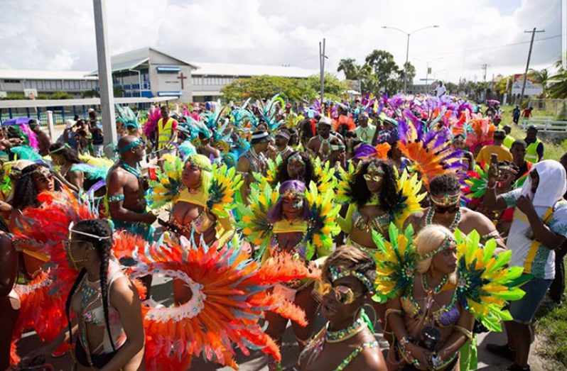A glimpse of past Guyana Carnival events