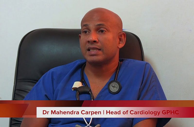 Cardiologist, Dr. Mahendra Carpen