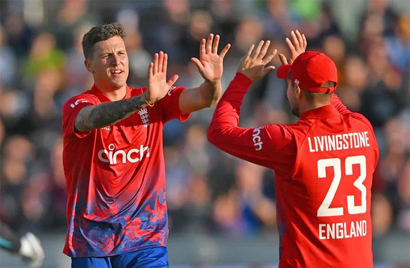 Brydon Carse claimed a wicket in his second over on debut (Getty Images)