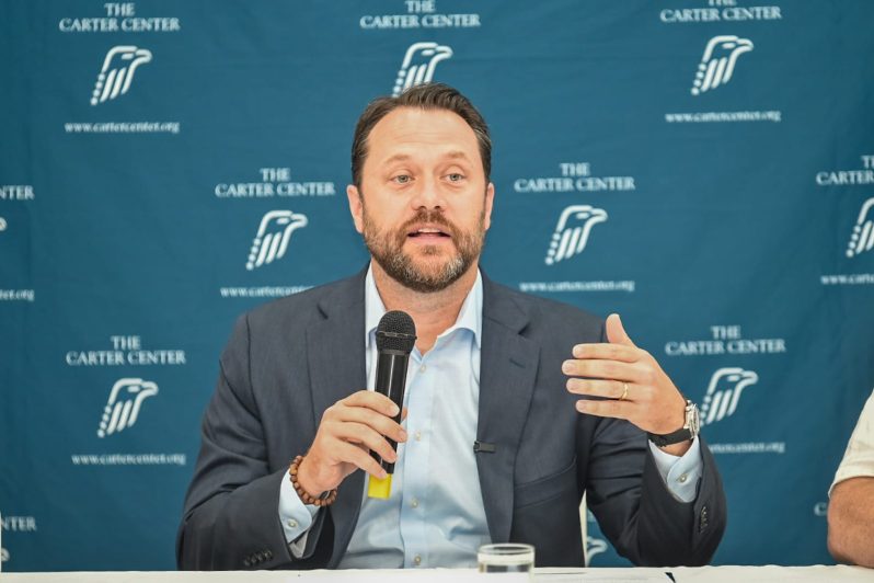 Carter Center Mission leader, Jason Carter (Delano Williams photo)