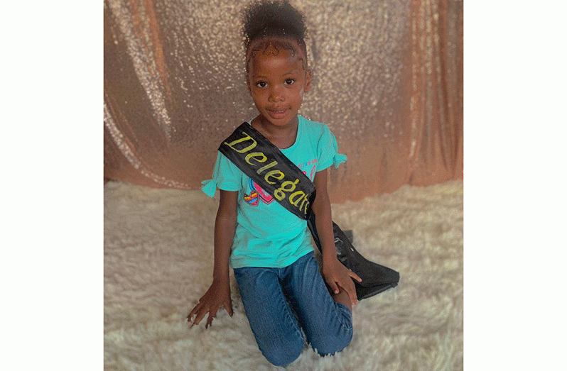 Delegate #1 Cataleya McCurdy 5 -7 East Ruimveldt Princess Pageant