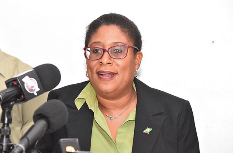 Minister of Telecommunications, Catherine Hughes