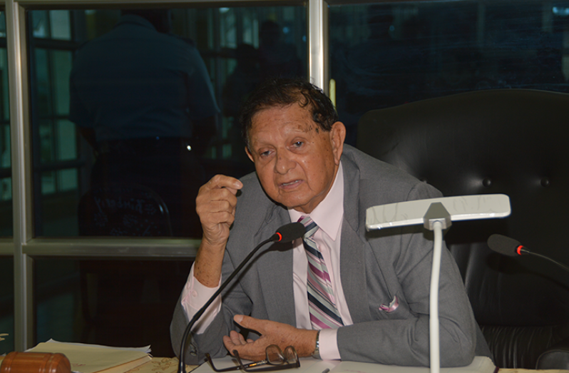 Chairman of the City Hall CoI, Justice (ret’d) Cecil Kennard