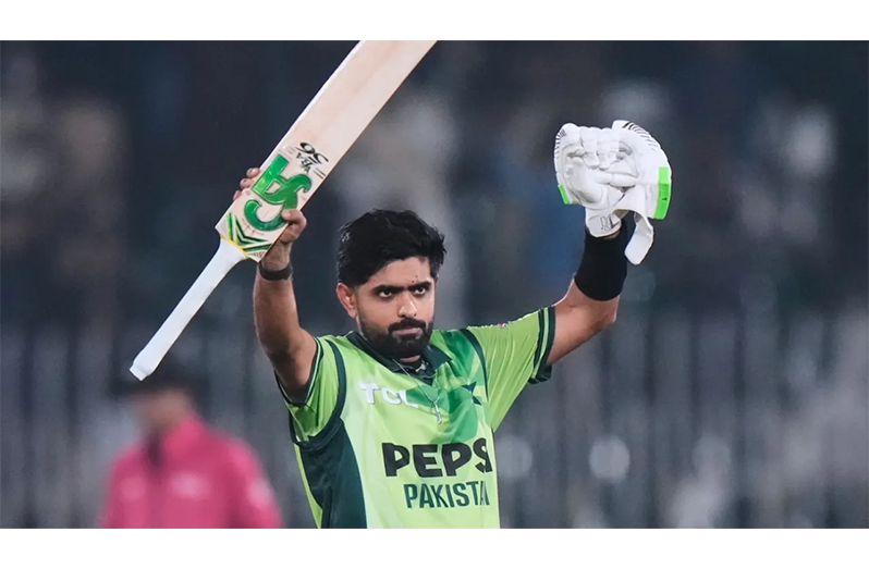 Babar Azam broke his century drought  •  Associated Press